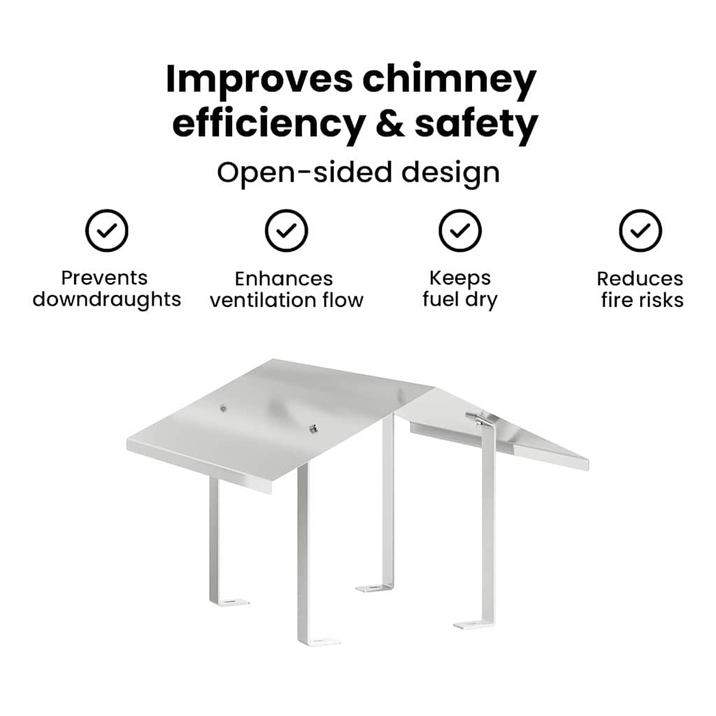 Chimney Hood Silver 50 x 50 x 37 cm Stainless Steel