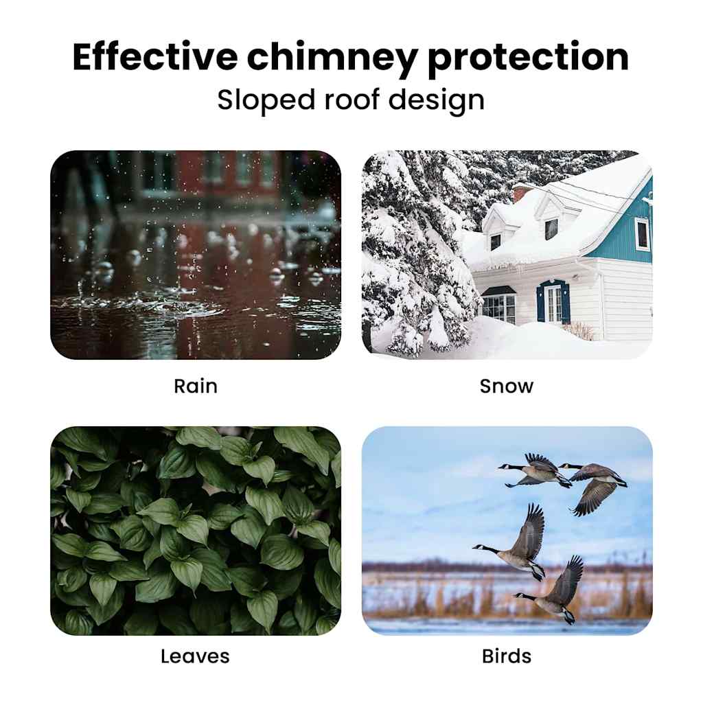 Chimney Hood Silver 50 x 50 x 37 cm Stainless Steel