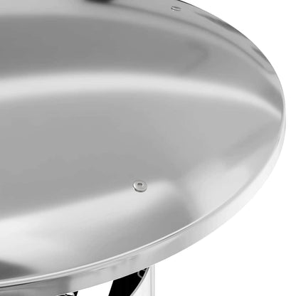 Chimney Extension Silver 35 x 35 x 132 cm Stainless steel