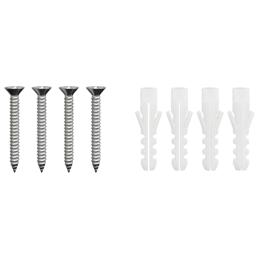 Chimney Extension Silver 35 x 35 x 132 cm Stainless steel