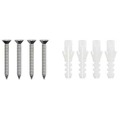 Chimney Extension Silver 35 x 35 x 132 cm Stainless steel