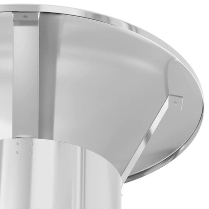 Rain Cover Chimney Silver 35 x 35 x 20 cm Stainless Steel