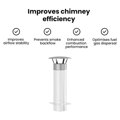 Rain Cover Chimney Silver 35 x 35 x 20 cm Stainless Steel