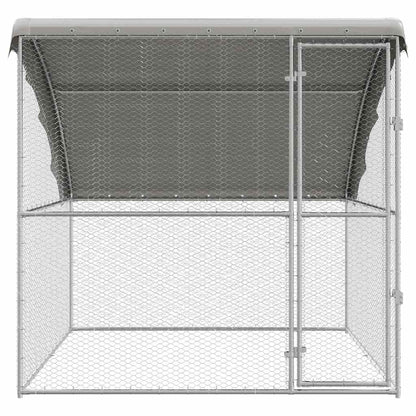 Chicken Cage Silver 2 x 2 x 2 m Galvanised Steel