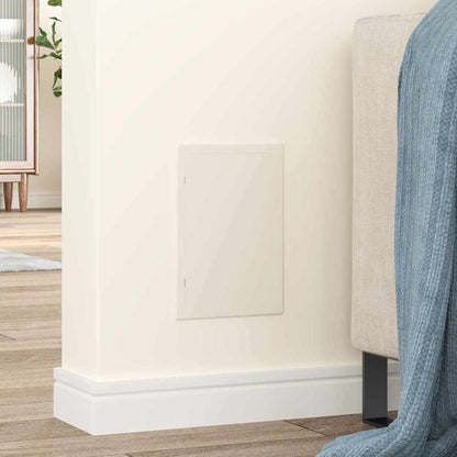 Access Panels 2 pcs White 15 x 23 cm ABS Plastic