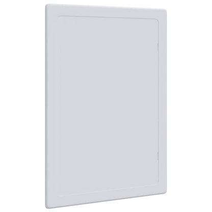 Access Panels 2 pcs White 15 x 23 cm ABS Plastic