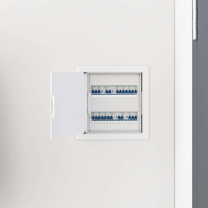 Access Panels 2 pcs White 20 x 20 cm ABS Plastic