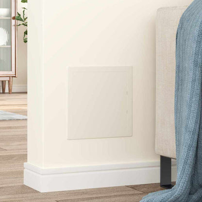 Access Panels 2 pcs White 20 x 20 cm ABS Plastic