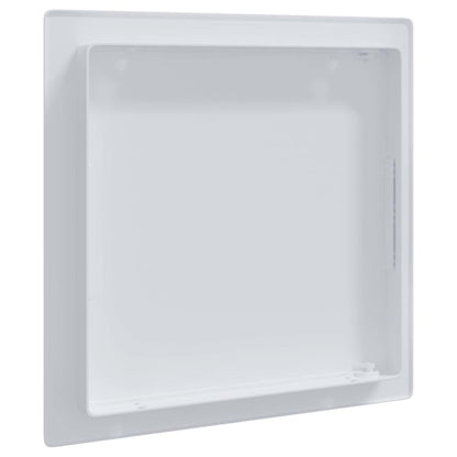 Access Panels 2 pcs White 20 x 20 cm ABS Plastic