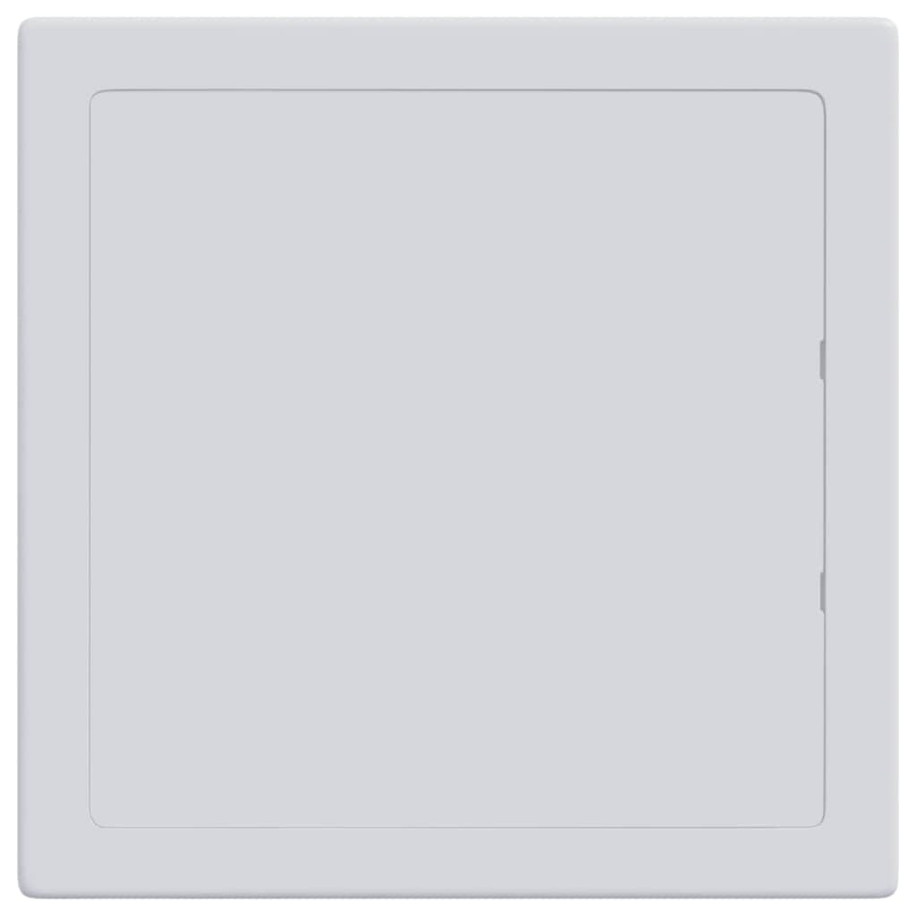 Access Panels 2 pcs White 20 x 20 cm ABS Plastic