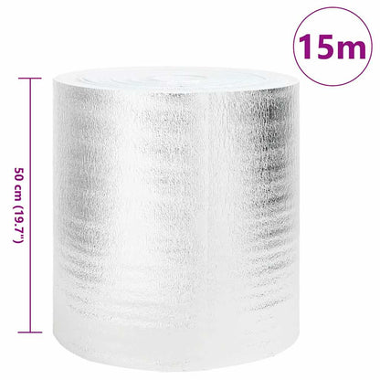 Radiator Heat Reflector Silver 15 x 0.5 m Polyethylene