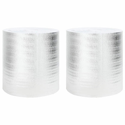 Radiator Heat Reflector 2 pcs Silver 25 x 0.5 m Polyethylene