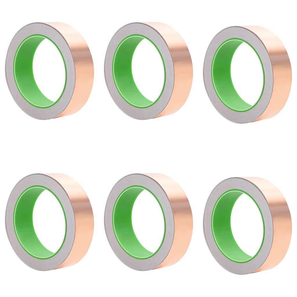 Copper Tape for Snail Protection 6 pcs Copper 30 mm x 20 m