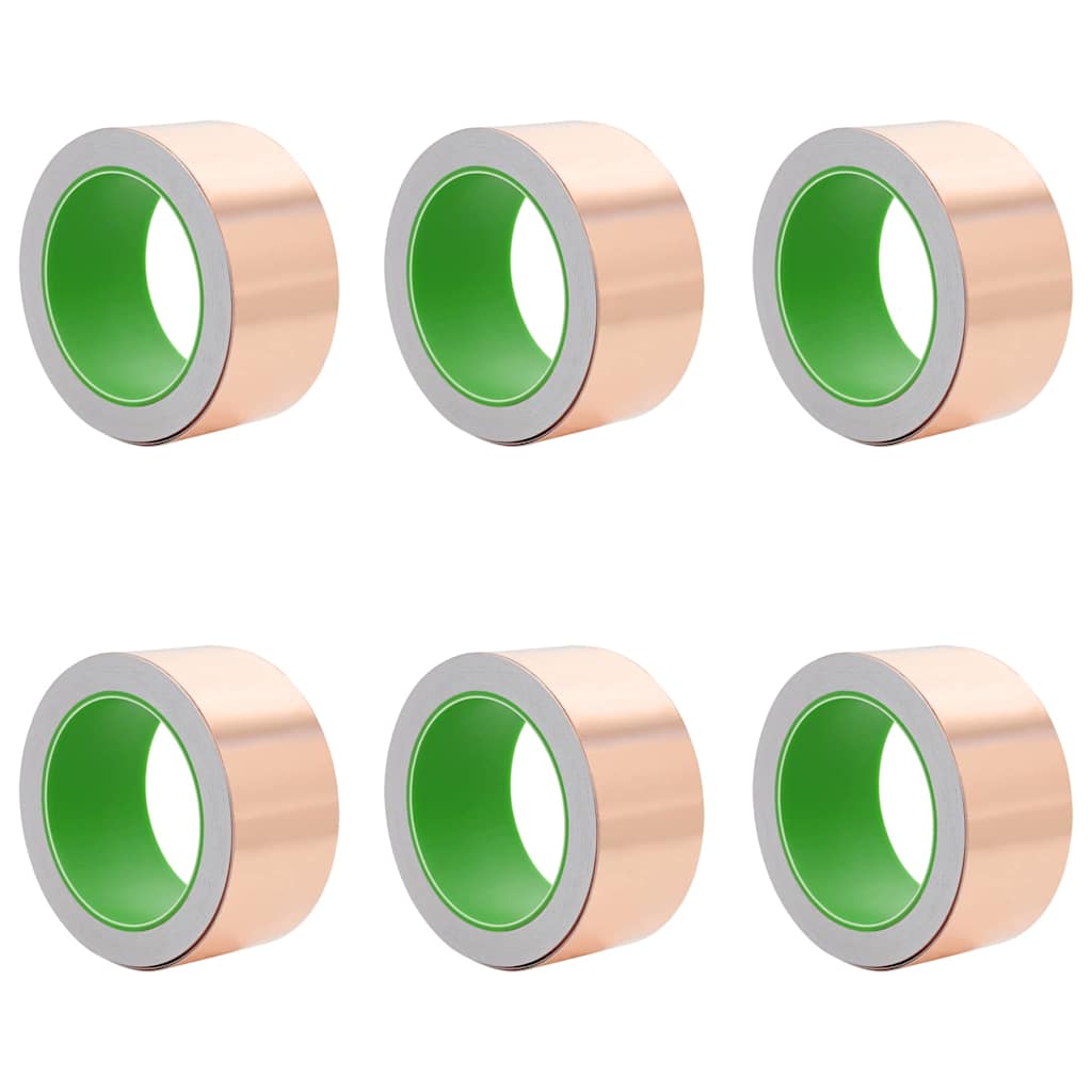 Copper Tape for Snail Protection 6 pcs Copper 50 mm x 20 m