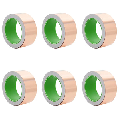 Copper Tape for Snail Protection 6 pcs Copper 50 mm x 20 m