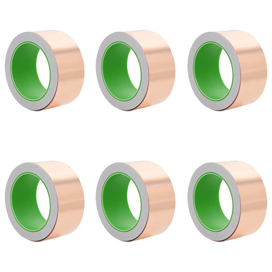Copper Tape for Snail Protection 6 pcs Copper 50 mm x 20 m
