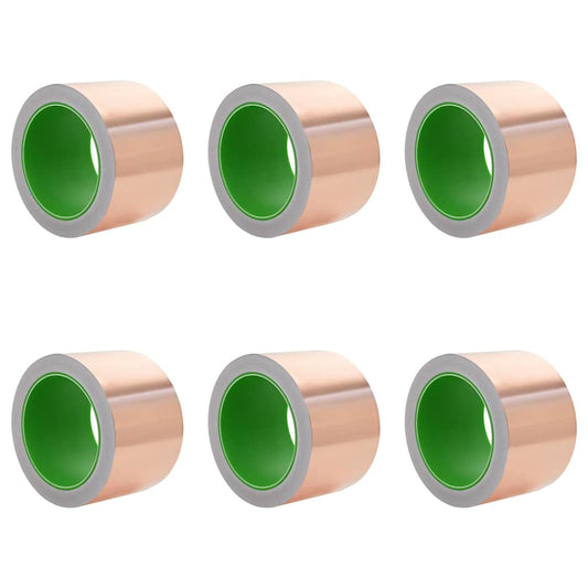 Copper Tape for Snail Protection 6 pcs Copper 70 mm x 20 m