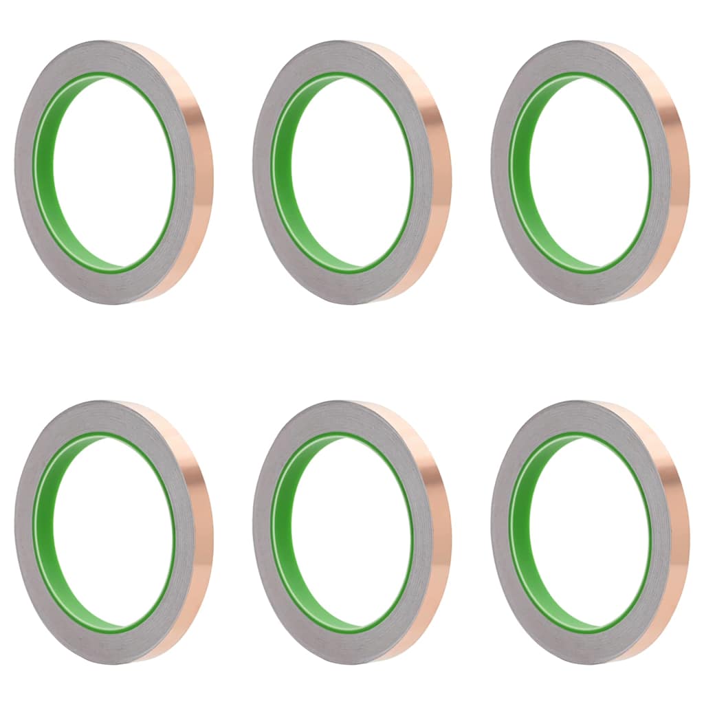 Copper Tape for Snail Protection 6 pcs Copper 10 mm x 20 m