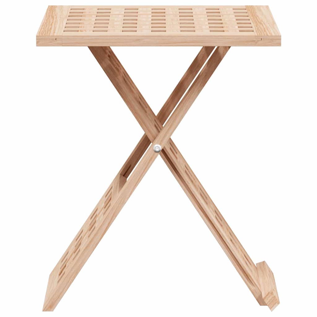 Coffee Table Brown 33 x 33 x 40.5 cm Solid Walnut Wood