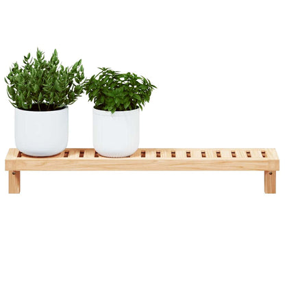 Wall Hanging Rack Natural 62 x 10 x 12.5 cm Solid Walnut Wood