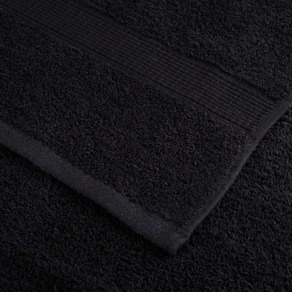 Guest Towel SOLUND 50 pcs Black 30 x 30 cm 550 gsm