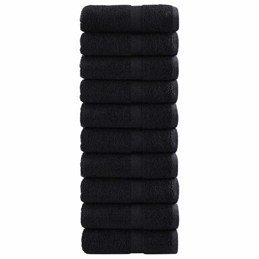 Guest Towel SOLUND 50 pcs Black 30 x 30 cm 550 gsm
