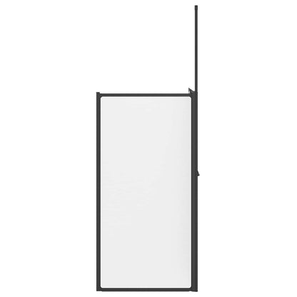 Shower Screen Folding White Aluminium
