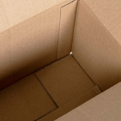 Folding Box 50 pcs Natural 24 x 13 x 13 cm Cardboard