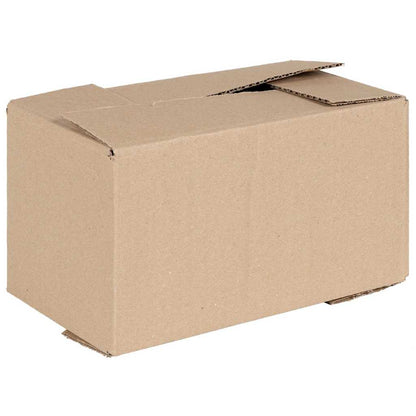 Folding Box 50 pcs Natural 24 x 13 x 13 cm Cardboard