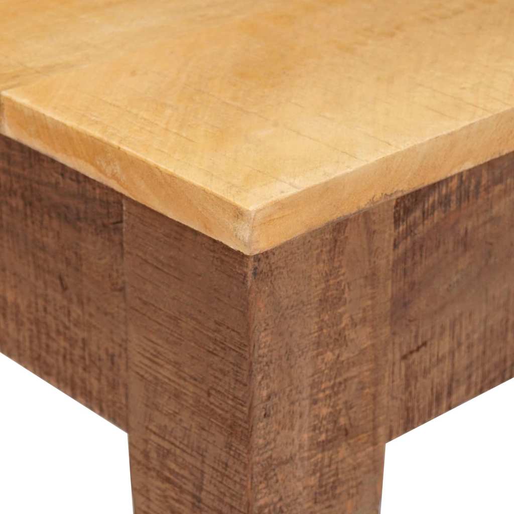 Coffee Table Brown 110 x 55 x 40 cm Solid Mango Wood