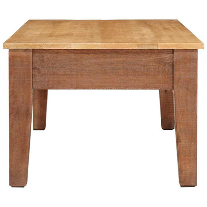 Coffee Table Brown 110 x 55 x 40 cm Solid Mango Wood