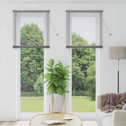 Venetian Blinds Silver 220 x 70 cm Aluminium