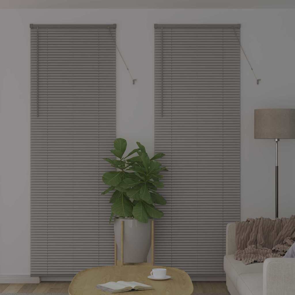 Venetian Blinds Silver 220 x 70 cm Aluminium