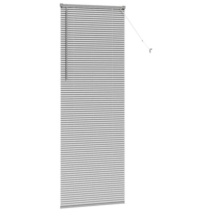 Venetian Blinds Silver 220 x 70 cm Aluminium