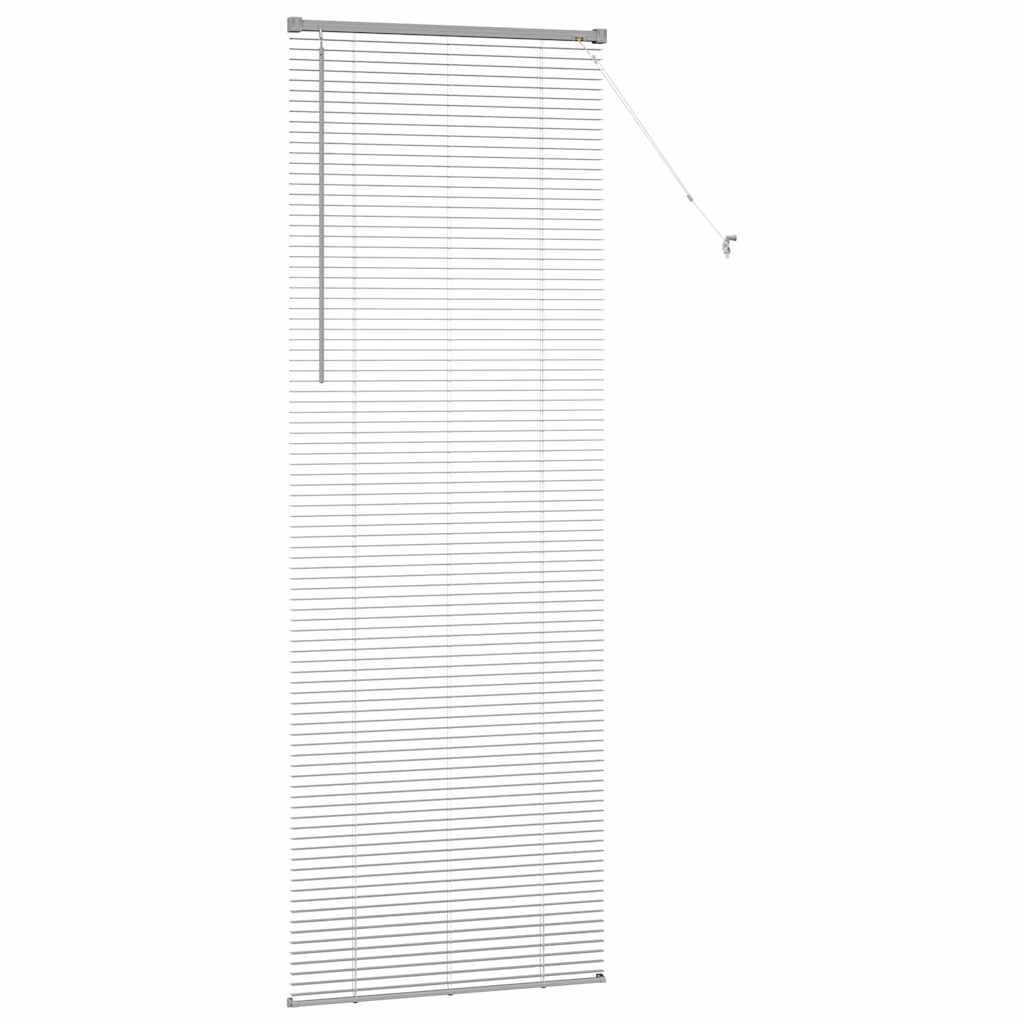 Venetian Blinds Silver 220 x 70 cm Aluminium