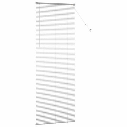 Venetian Blinds Silver 220 x 70 cm Aluminium