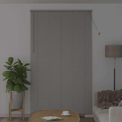 Venetian Blinds Height Adjustable Silver 220 x 135 cm Aluminium