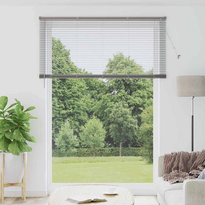 Venetian Blinds Height Adjustable Silver 220 x 155 cm Aluminium