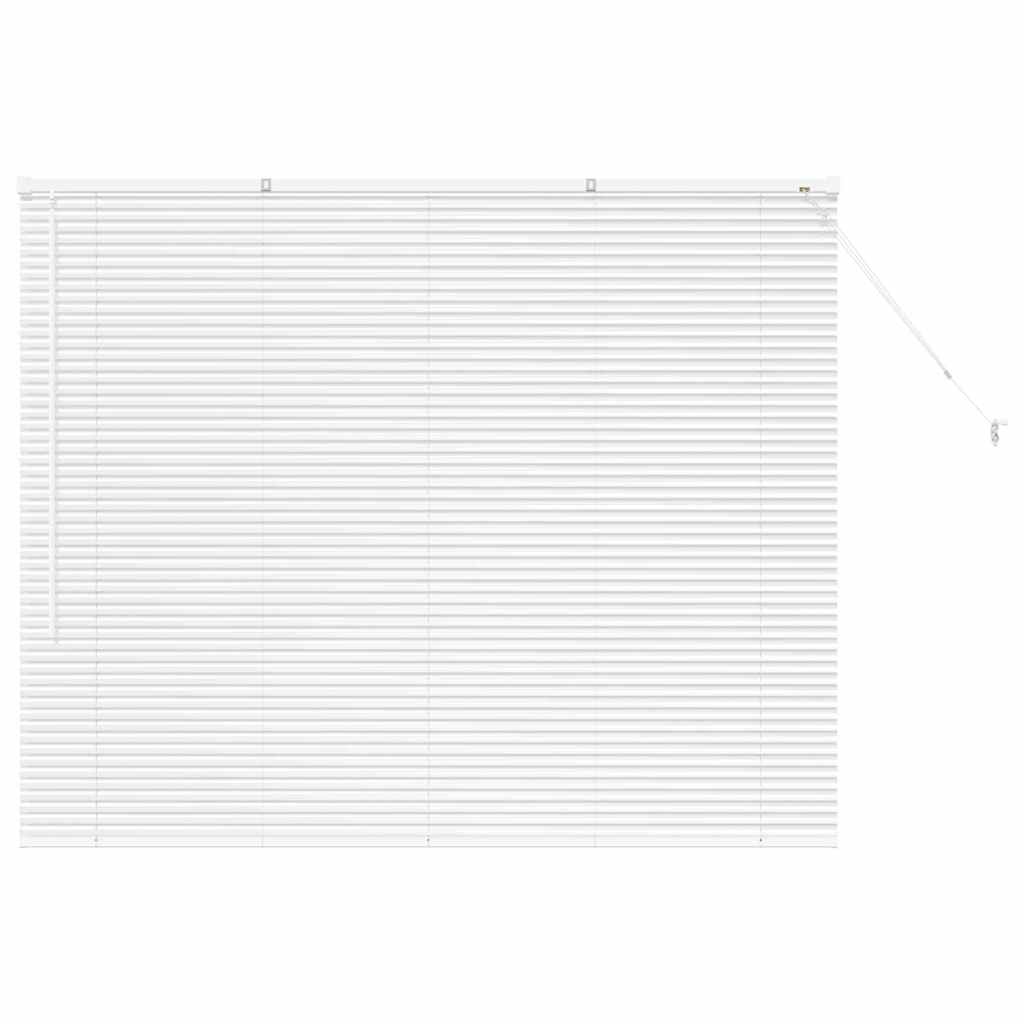 Venetian Blinds Height Adjustable White 130 x 160 cm Aluminium
