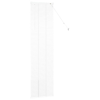 Venetian Blinds Height Adjustable White 175 x 45 cm Aluminium