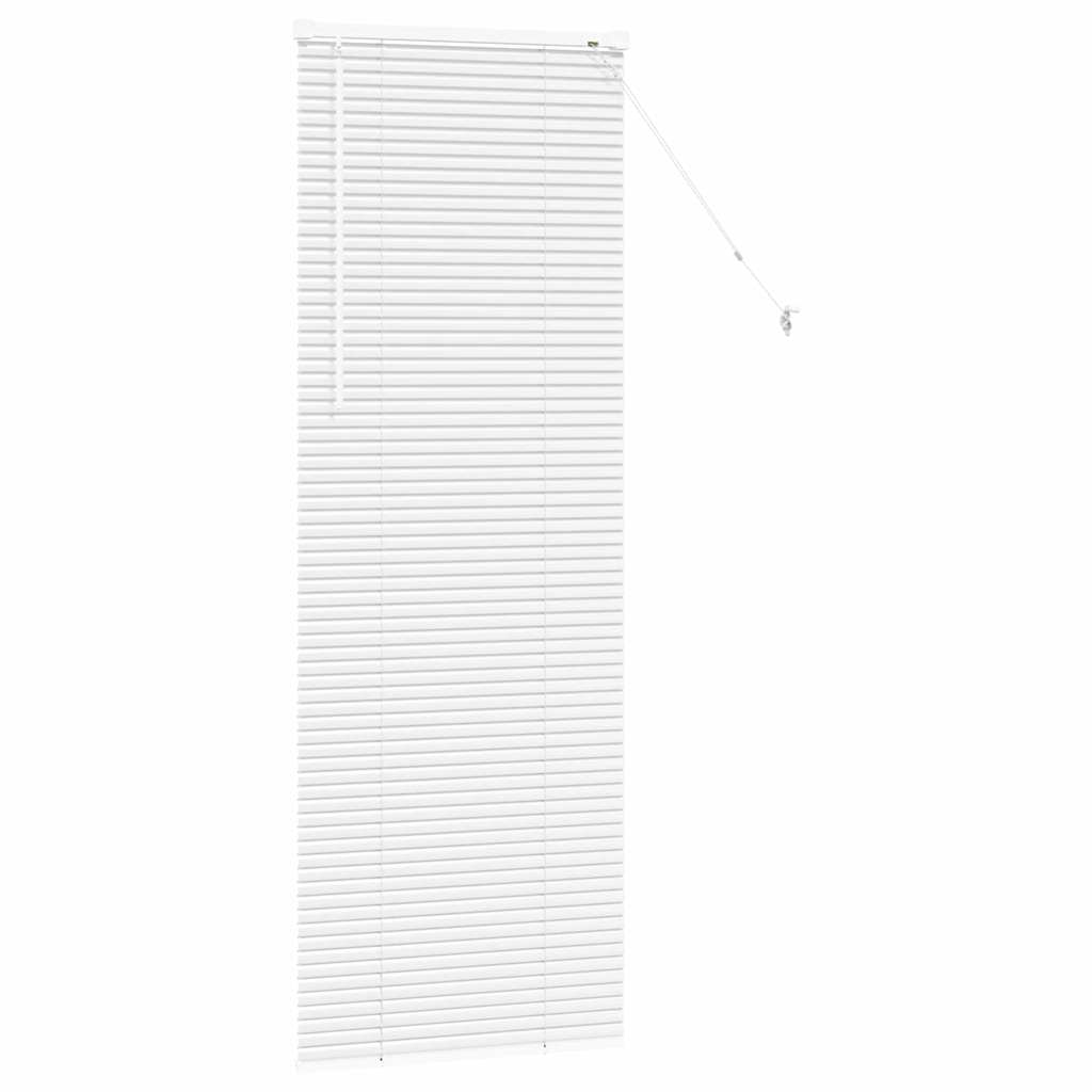 Venetian Blinds Height Adjustable White 175 x 60 cm Aluminium