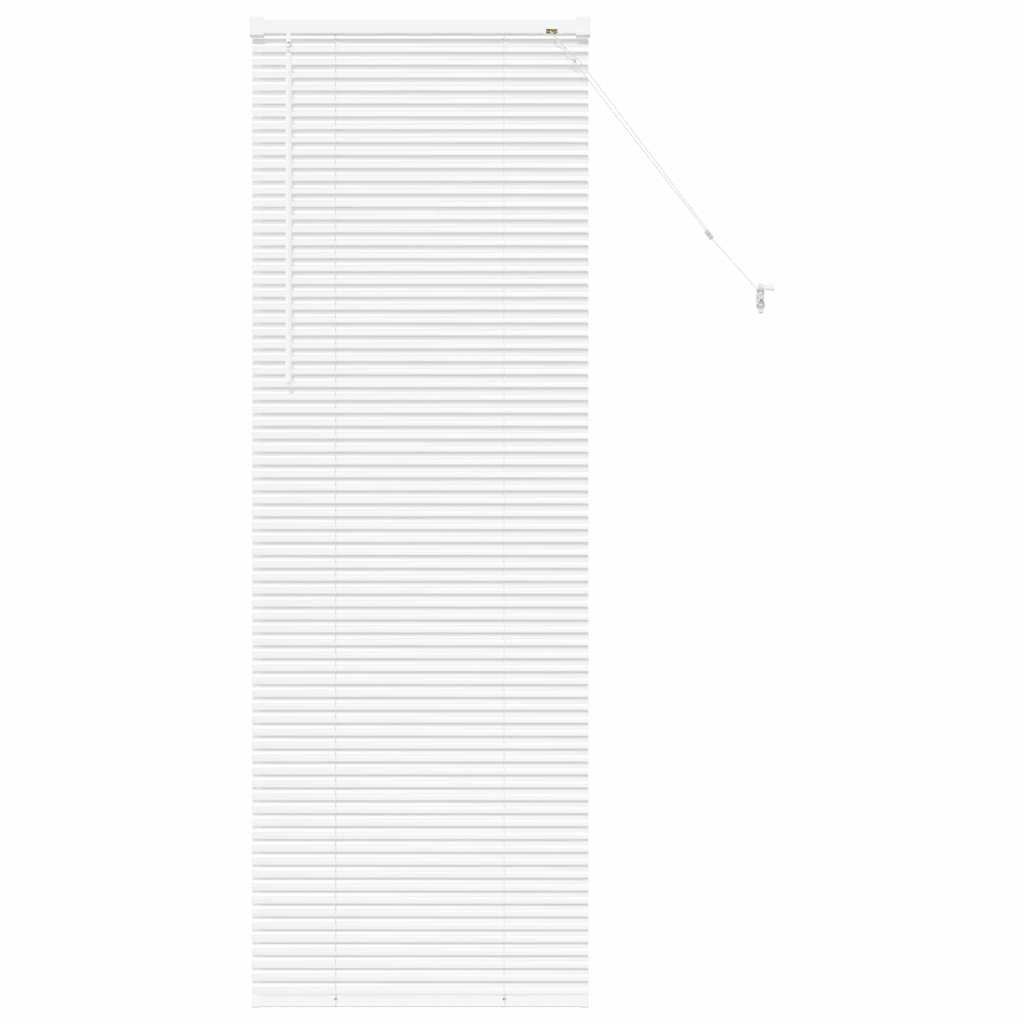 Venetian Blinds Height Adjustable White 175 x 60 cm Aluminium