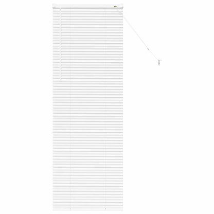 Venetian Blinds Height Adjustable White 175 x 65 cm Aluminium