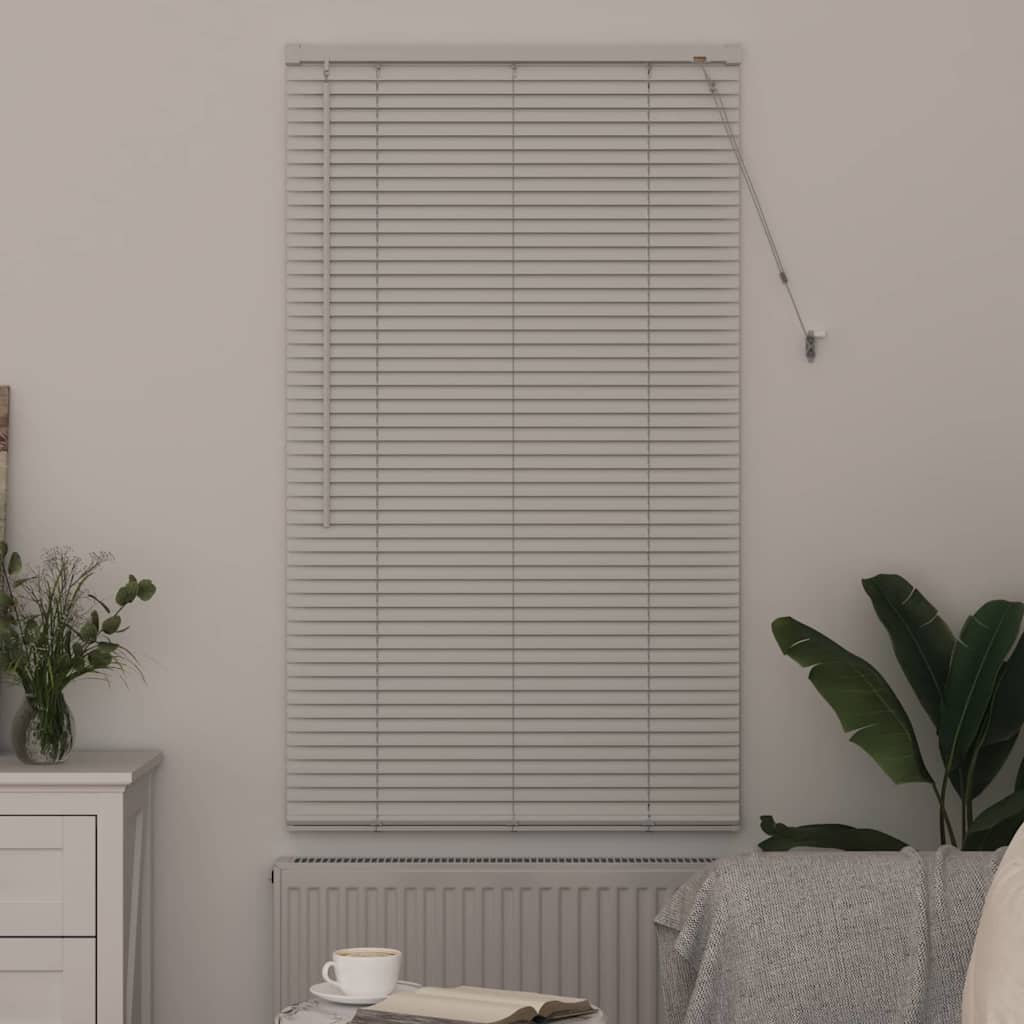 Venetian Blinds Height Adjustable White 175 x 75 cm Aluminium