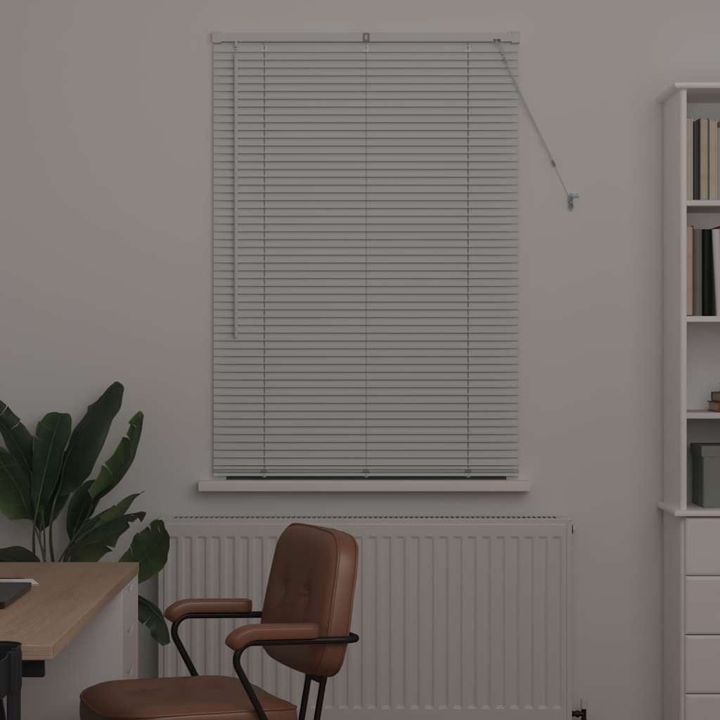 Venetian Blinds Height Adjustable White 175 x 90 cm Aluminium