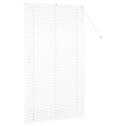 Venetian Blinds Height Adjustable White 175 x 100 cm Aluminium