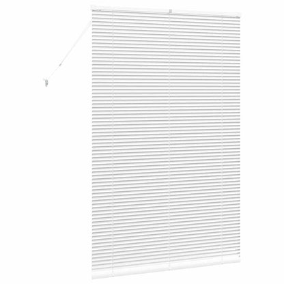 Venetian Blinds Height Adjustable White 175 x 110 cm Aluminium
