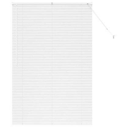 Venetian Blinds Height Adjustable White 175 x 110 cm Aluminium