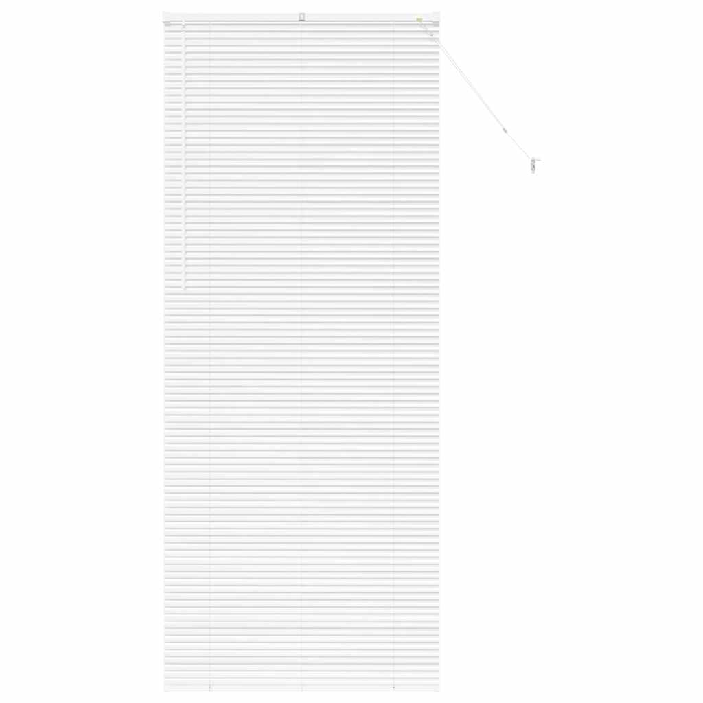 Venetian Blinds Height Adjustable White 220 x 85 cm Aluminium