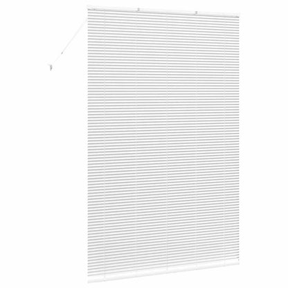 Venetian Blinds Height Adjustable White 220x150cm Aluminium